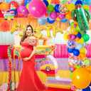 Mexican Fiesta Party Decor Balloon Arch Kit,Fiesta Balloons, Taco Decor, Mexican Theme Party Decor with Cactus Llama Foil Balloons & Swirls, Perfect for Cinco de Mayo, Birthday & Fiesta Celebrations