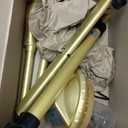 Facial Steamer, Professional Facial Steamer for Estheticians, Hot Mist & Timer Function, Ozone Face Steamer on Wheels for Spa, Salon and at Home Use (Medium), Gold