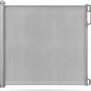 Momcozy Baby Gate, Retractable Baby Gate or Dog Gate Easy to USE for 33" Tall, Extends up to 55" Wide, for Stairs, Doorways, Hallways, Indoor, Outdoor