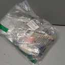 Hair Extension Tools Kit, 600 Silicone Lined Micro Rings, 1 Plier, 2 Hook Needle Pulling Loop, 10 Curved Hair Needle, 4 Metal Hair Clips, 1 Comb, 3 Sewing Threads, 200 Mini Rubber Bands