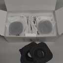 2K No Drill Window Camera-2 Pack 2.4Ghz & 5Ghz WiFi Dome Cameras for Home Security for Indoor & Outdoor Monitoring, Color Night Vision, Human Detection, 24/7 Recording, Ideal for Apartment, K1