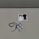 Air Tracker Tags-2 Pack - Apple MFi Certified Find My(iOS Only) Bluetooth Tracker, 365-Day Battery & Waterproof Item Locator for Keys, Wallet, Luggage, Backpack, Pet with Protective Case & Lanyard