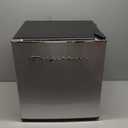 Frigidaire EFR182 1.6 cu ft Stainless Steel Mini Fridge. Perfect for Home or The Office. Platinum Series, 1.8
