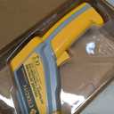 Etekcity Infrared Thermometer 1025D (Not for Human) Dual Laser Temperature Gun-58~1022 (-50~550) with Adjustable Emissivity, Non-Contact Voltage Tester (NCV), Standard Size, Yellow & Gray