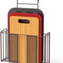 Simple Houseware Over Cabinet Door Organizer, Mesh Bronze