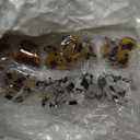 Claw Hair Clips Jaw Clamps - 12PCS Small Hair Claw Jaw Clamp for Thin Hair Styling Accessories Classic Hair Clamp for Women Girls(Amber)