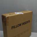 White Pillow Inserts 14x36 inches , 2 Pcs