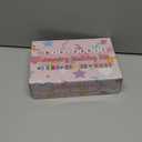 Mio Angle Clay Beads 24 Colors Bracelet Making Kit, Round Letter Beads with Charm and Elastic Strings, Friendship Bracelets Holiday Gifts for Girls Adults