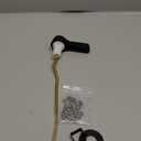 Hygie Rinse Metal Toilet Handle Lever Flush Replacement, Universal Side Mount Toilet Handle with Stainless Steel Flapper Chains, Toilet Repair Kit, Matteblack