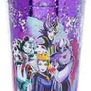 Silver Buffalo Disney Villains Diabolically Devious Group 32oz Confetti Cold Cup