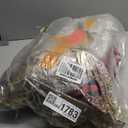 Outdoor Christmas Deer Decor 3-Piece Set, 5 FT Large Reindeer Family (Buck/Doe/Fawn) with 210 Warm White LEDs, Cotton Twine & Iron, Weatherproof Holiday Lights for Yard, Garden, Party, White