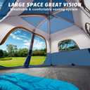 UNP Size: 5-8 Person Tent, Portable Cabin Tent, Camping Tent 4-Person Easy Set Up, Waterproof with Top Rainfly for Outdoor Camping/Hiking
