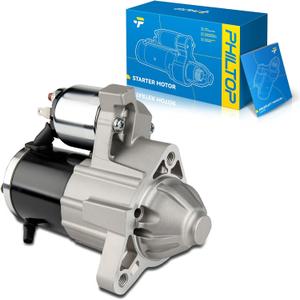 PHILTOP New Starter Replacement for 1991-1995 1997-1998 Wrangler 2.5L, 1991-1998 Cherokee 2.5L, 1993-1998 Grand Cherokee 4.0L, 1997-1998 Dakota 2.5L, 1991-1992 Comanche 2.5L