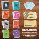 Taco vs Burrito - The Wildly Popular Surprisingly Strategic Card Game Created by a 7 Year Old - 5 Ways to Play - a Family-Friendly Party Game for Kids, Teens & Adults