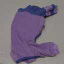 Sticky Hair Cat Clothes, Four-Leg Long Sleeve Cat Pajamas, Prevent Fur Shedding Kitten Onesie Shirts, Surgery Recovery Suit for Male Female, Wound Protection & Preventing Licking (Medium, Purple)