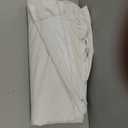 Curtain Panel, 104"x96", Cream White Exterior Layer, White Interior Layer
