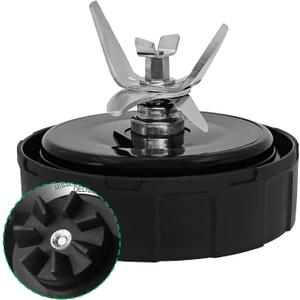 SS101 Blender Blade Replacement Parts Compatible with Nutri Ninja Foodi Power Blender SS100 SS101 SS150 SS151 SS351 SS400 SS401 TB301 TB401 CO101B CO351B CO401B, for Ninja Blender Assembly (7 Fins)