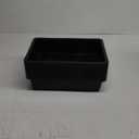 Hoteam 10 Pcs Flat Storage Organizer Tray Bin Letter Size Paper Tray for Classroom Plastic Stackable File Organizer for School Office Teacher Book Organization Black, 13.78 x 9.84 x 3.15 Inch