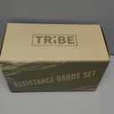 Tube Resistance Bands for Working Out Men and Women - Exercise Bands Resistance Bands Set, Resistance Band Bar, Handles, Ankle Straps, Foot Straps and Door Anchor