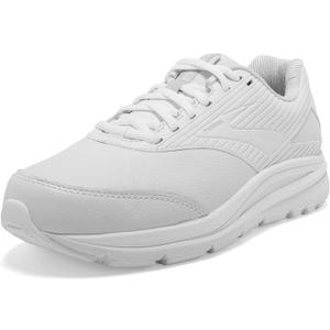 Brooks Women's Addiction Walker 2 Walking Shoe (7.5, White/White)