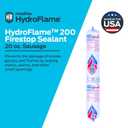 HoldRite HydroFlame 200 Firestop Sealant, 20.2 Ounces, Elastomeric Water Based, HF200-20S
