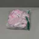 Girl's 2 Piece Striped Bowknot Swimsuit Set Wireless Cute Bathing Suit Summer Beachwear Bikini Sets, (Pink)