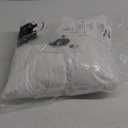 Luxury 1000GSM Faux Rabbit Fur Throw Blanket, Super Heavy Warm Cozy Blankets for Couch Bed Sofa, Bubble Plush Fuzzy Elegant Soft Reversible Mink Blanket for Living Room Bedroom, White (50"x60")