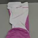 Self-Adhesive Cat Grooming Wrap, Cozy Cat Wrap for Cutting Nails, Breathable Anti-Scratch Cats Swaddle Bag for Brushing, Ear Cleaning, Dental Care, Medication, Injections, Pinkish Purple, Small