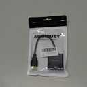 HDMI to VGA Adapter Male to Female Converter, Compatible for Xbox, Computer, Desktop, Laptop, PC, Monitor, Projector, HDTV, Chromebook, Raspberry Pi, Roku and More