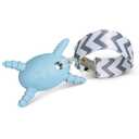 The Official Molar Magician Baby Teether - Freezable Molar Teething Toy for Baby, Infant & Toddler - Made in The USA - Sensory Toy 3-12, up to 18 Months, Blue (Single)