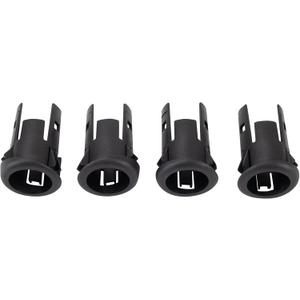 TRQ Rear Parking Assist Sensor Bezel Set Black Compatible with 2008-2015 Ford F-250 Super Duty F-350 Super Duty TRQ Rear Parking Assist Sensor Bezel Set Black Compatible with 2008-2015 Ford F-250 Super Duty F-350 Super Duty