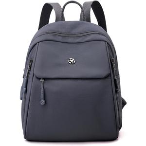 Backpack for Women Ladies Casual Daypack Light Weight Small Backpack Purses Daily Backpack Gray-purple