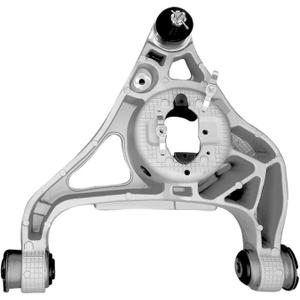 Detroit Axle - RWD Front Left Lower Control Arm for 2013-2018 Ram 1500 [With front coil springs] 2014 2015 2016 2017 Driver Side Lower Control Arm with Ball Joint Assembly Replacement