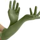 Islis Spandex Stretch Elbow-Length Gloves for Cosplay, Halloween, and Costume Accessories