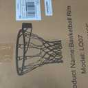 Basketball Folding Hoop, Indoor/Outdoor Hanging Basketball Net, All-Weather Net, Wall Hanging 18"