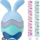Teething Toy with Easter Egg Bunny