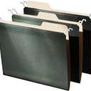 Find It Hanging File Folders for Filing Cabinet Storage - Pack of 8, Letter-Sized File Folder Set for Documents and Valuables - Filing Products for Organization, Back to School Supplies, Green