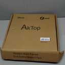 AkTop Cork Bulletin Board Hexagon 4 Pack, Small Framed Corkboard Tiles for Wall, Thick Decorative Display Boards for Home Office Decor, School Message Board with 16 Push Pin Wood Clips, Black