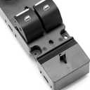 Master Power Window Switch for 2015-2020 Ford F150, 2015-2021 Ford Mustang Front Left Driver Side Window Button Control Rearview Mirror Adjustment Assembly FL3Z14529AA, FL3Z14529AD,SW7405(2 Door)