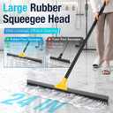SOBONNE 24" Floor Squeegee for Concrete Floor Water Removal