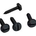 Rustic Pyramid Head Wood Screws #12 X 1 Inch, This is for a Package of 24