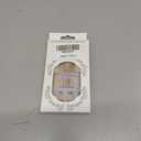 Nude Press on Nails Short Square Cat's Eye Glitter Fake Nails Press ons Acrylic False Nails Glue on Nails Reusable Nail Tips Kit Glossy Full Cover Stick on Nails for Women Girls 24Pcs