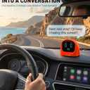 Smart AI Car Chat Robot, Voice Activated Assistant with Custom Personality, Hands-Free Driving Co-Pilot, in-Car & Home Use, Interactive Companion Robot