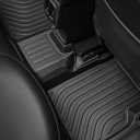 Weather Liner for Jeep Compass Floor Mats 2026 2025 2024 2023 2022 2021 2020 2019 2018 2017, All Weather TPE Car Floor Mats Custom Fit for Front Rear Trunk Liner Set 4 PCS Accessories for Compass