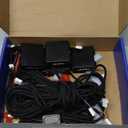 Dreamcolor Acrylic Interior Car LED Strip Light with Wireless APP, RGB 22 in 1 with 175 inches 600 LEDs Fiber Optic Car Ambient Lighting Kits, Dual Zone Sound Active Function LED Strip for Car