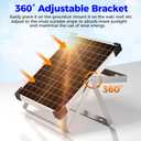 Voltset Solar Fan for Chicken Coop Outside 20W Solar Power Exhaust Fan for Outdoor with Solar Panel for Greenhouse Shed Pet Houses