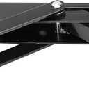 ZOENHOU 4PCS 12 Inch Folding Shelf Brackets, 242lbs Heavy Duty Metal Collapsible Shelf Brackets with Screws, Wall Mounted Hanging Shelves for Workbench, Laundry Station