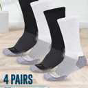 Doctor's Select Diabetic Socks for Men and Women - Non-Binding Neuropathy Socks for Diabetics Men | Non Grip & Grip Socks (Medium)