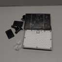 JACKYLED Solar Lights Outdoor with Motion Sensor, 113LED Cool White Solar Flood Lights, Waterproof Dusk to Dawn Solar Powered Security Spot Lights for Porch Patio Yard Garage, 1 Pack (Black)