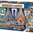 Gneric Dino Core Season 3 Head Core Galaxy Stone Set No.2 (Head Core 3 Types + Galaxy Stone 3 Types), Korean Version